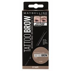 Gel a pomáda na obočí Maybelline Tattoo Brow Lasting Color Pomade 4 g 01 Taupe