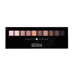 Oční stín Gabriella Salvete Palette 10 Shades 12 g 02 Nude