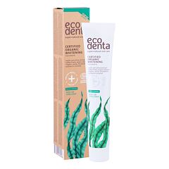 Zubní pasta Ecodenta Organic Spirulina Whitening 75 ml poškozená krabička