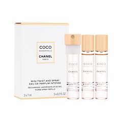 Parfémovaná voda Chanel Coco Mademoiselle Intense Náplň 3x7 ml