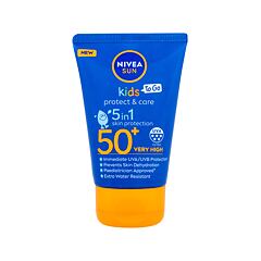 Opalovací přípravek na tělo Nivea Sun Kids Protect & Care Sun Lotion 5 in 1 SPF50+ 50 ml