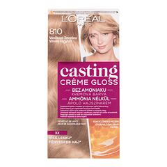 Barva na vlasy L'Oréal Paris Casting Creme Gloss 48 ml 810 Vanilla Icecream poškozená krabička