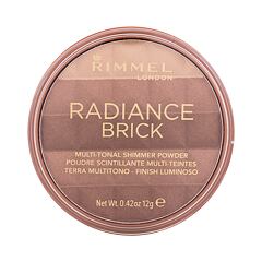 Bronzer Rimmel London Radiance Brick 12 g 002 Medium