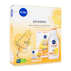 Denní pleťový krém Nivea Q10 Energy Gift Set 50 ml poškozená krabička Kazeta