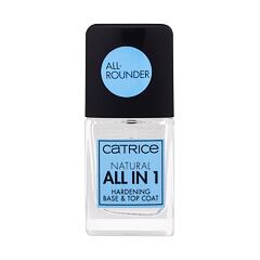 Péče o nehty Catrice Natural All In 1 Hardening Base & Top Coat 10,5 ml