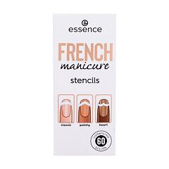 Manikúra Essence French Manicure Stencils 60 ks 01 Walk The Line
