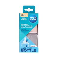 Kojenecká lahev Canpol babies Royal Baby Easy Start Anti-Colic Bottle Little Princess 0m+ 120 ml