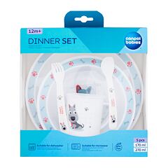 Nádobí Canpol babies Cute Animals Dinner Set Dog 270 ml