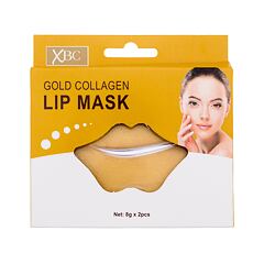 Pleťová maska Xpel Gold Collagen Lip Mask 2 ks