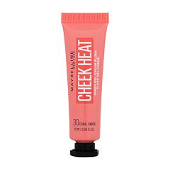 Tvářenka Maybelline Cheek Heat 10 ml 30 Coral Ember