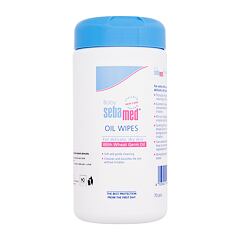 Na opruzeniny SebaMed Baby Oil Wipes 70 ks