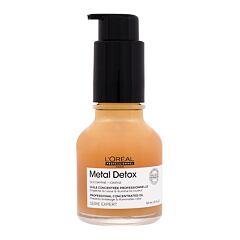 Olej na vlasy L'Oréal Professionnel Metal Detox Professional Concentrated Oil 50 ml poškozená krabička