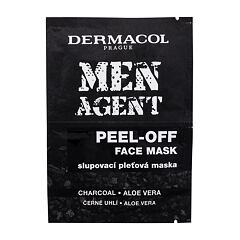 Pleťová maska Dermacol Men Agent Peel-Off  Face Mask 2x7,5 ml