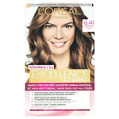Barva na vlasy L'Oréal Paris Excellence Creme Triple Protection 48 ml 6,41 Natural Hazelnut Brown