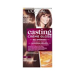 Barva na vlasy L'Oréal Paris Casting Creme Gloss 48 ml 635 Chocolate Bonbon