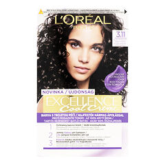Barva na vlasy L'Oréal Paris Excellence Cool Creme 48 ml 3,11 Ultra Ash Dark Brown