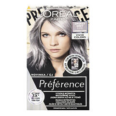 Barva na vlasy L'Oréal Paris Préférence Vivid Colors 60 ml 9,112 Smokey Grey