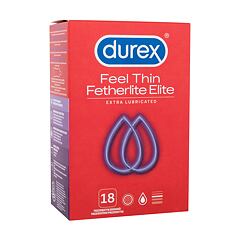 Kondomy Durex Feel Thin Extra Lubricated 18 ks
