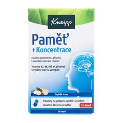 Doplněk stravy Kneipp Memory + Concentration 30 ks