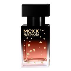 Toaletní voda Mexx Black & Gold Limited Edition 15 ml