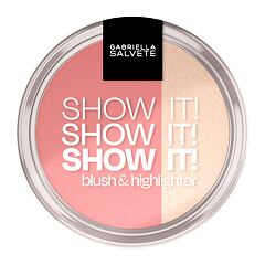 Tvářenka Gabriella Salvete Show It! Blush & Highlighter 9 g 01