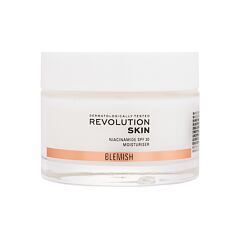 Denní pleťový krém Revolution Skincare Blemish Niacinamide Moisturiser SPF30 50 ml