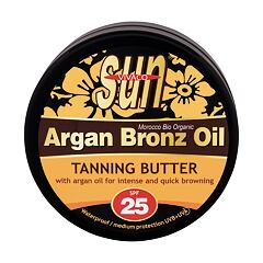 Opalovací přípravek na tělo Vivaco Sun Argan Bronz Oil Tanning Butter SPF25 200 ml