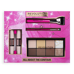 Konturovací paletka Makeup Revolution London All About The Contour Gift Set 16 g Kazeta