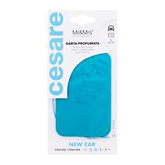 Vůně do auta Mr&Mrs Fragrance Cesare Scented Card New Car 1 ks