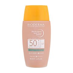 Opalovací přípravek na obličej BIODERMA Photoderm Nude Touch Mineral SPF50+ 40 ml Light