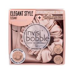 Gumička na vlasy Invisibobble Sprunchie Slim + Multi-Styling Ribbon 1 ks Ballerina Bow