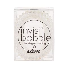 Gumička na vlasy Invisibobble Slim 3 ks Crystal Clear