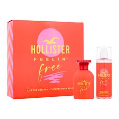 Parfémovaná voda Hollister Feelin' Free 50 ml Kazeta