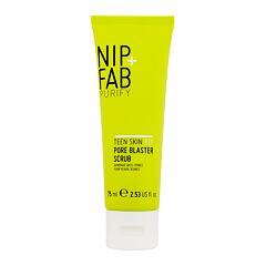 Peeling NIP+FAB Purify Teen Skin Fix Pore Blaster Scrub 75 ml