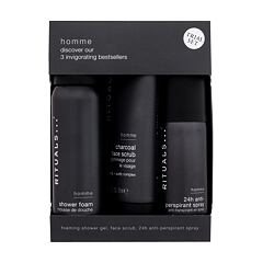 Sprchová pěna Rituals Homme 3 Invigorating Bestsellers 50 ml Kazeta