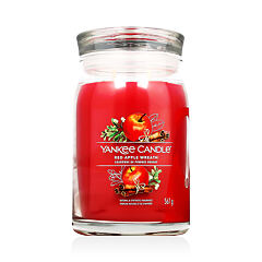 Vonná svíčka Yankee Candle Signature Red Apple Wreath 567 g