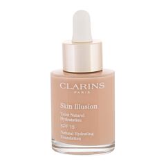 Make-up Clarins Skin Illusion Natural Hydrating SPF15 30 ml 107 Beige poškozená krabička
