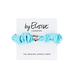  By Eloise London Silk Scrunchie Turquoise 1 ks