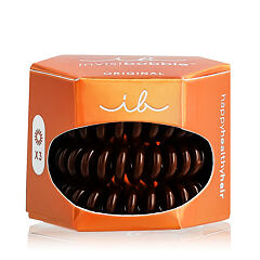 Gumička na vlasy Invisibobble Premium Original 3 ks Pretzel Brown - hnědá