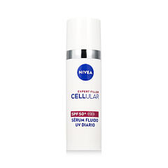 Opalovací přípravek na obličej Nivea Cellular Expert Filler Daily UV Serum Fluid SPF50+ 30 ml