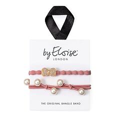Gumička na vlasy By Eloise London Bangle Set Champagne Chic 1 ks