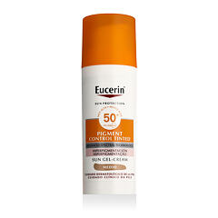Opalovací přípravek na obličej Eucerin Sun Protection Pigment Control Tinted Gel-Cream SPF50+ 50 ml Medium