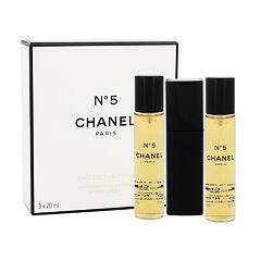 Toaletní voda Chanel No.5 Twist and Spray 3x 20 ml 20 ml