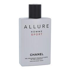 Sprchový gel Chanel Allure Homme Sport 200 ml poškozená krabička