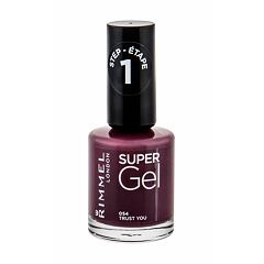 Lak na nehty Rimmel London Super Gel STEP1 12 ml 054 Trust You