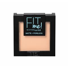 Pudr Maybelline Fit Me! Matte + Poreless 9 g 115 Ivory