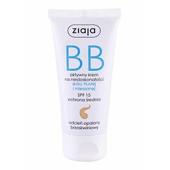 BB krém Ziaja BB Cream Oily and Mixed Skin SPF15 50 ml Dark