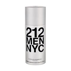 Deodorant Carolina Herrera 212 NYC Men 150 ml poškozený flakon