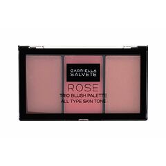 Tvářenka Gabriella Salvete Trio Blush Palette 15 g 02 Rose