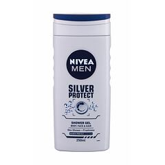 Sprchový gel Nivea Men Silver Protect 250 ml